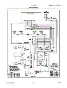 13 - Wiring Diagram parts for Frigidaire Range FGFL89CCA from AppliancePartsPros.com