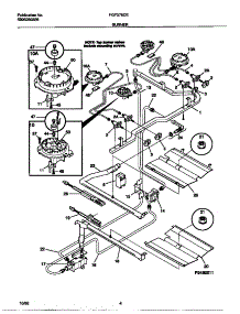 03 - Burner parts for Frigidaire Range FGF376CEBD from AppliancePartsPros.com