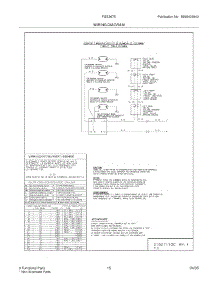 13 - Wiring Diagram parts for Frigidaire Range FGS379ESA from AppliancePartsPros.com