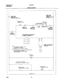 12 - Wiring Diagram parts for Frigidaire Range FLF334BGWF from AppliancePartsPros.com