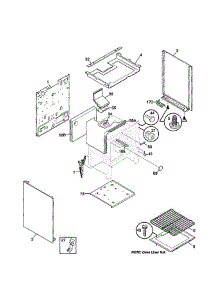Body parts for Frigidaire Range FPF311PHWA from AppliancePartsPros.com