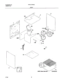 07 - Body parts for Frigidaire Range FPF311PHWC from AppliancePartsPros.com