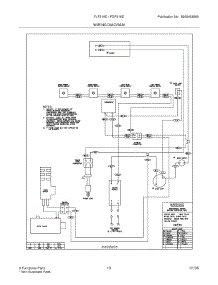 13 - Wiring Diagram parts for Frigidaire Range FLF316DSD from AppliancePartsPros.com