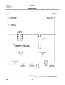 12 - Wiring Diagram parts for Frigidaire Range FLF316WHSA from AppliancePartsPros.com