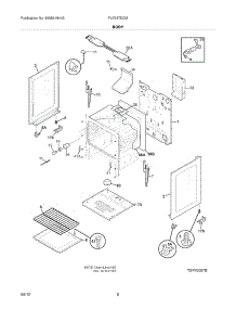 07 - Body parts for Frigidaire Range FLF337ECM from AppliancePartsPros.com