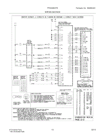 11 - Wiring Diagram parts for Frigidaire Range FPES3085KFB from AppliancePartsPros.com