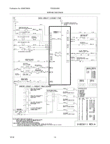 12 - Wiring Diagram parts for Frigidaire Range FGGS3065KBC from AppliancePartsPros.com