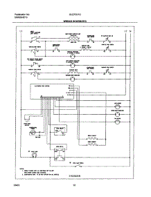 10 - Wiring Schematic parts for Frigidaire Range GLEFS77CSB from AppliancePartsPros.com