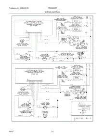 12 - Wiring Diagram parts for Frigidaire Range FGS365ECF from AppliancePartsPros.com