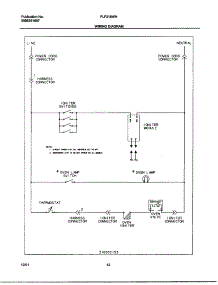 12 - Wiring Diagram parts for Frigidaire Range FLF316WHSC from AppliancePartsPros.com