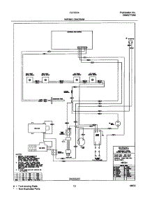 13 - Wiring Diagram parts for Frigidaire Range FLF337AUA from AppliancePartsPros.com