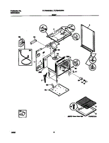 04 - Body parts for Frigidaire Range FLF334BGDA from AppliancePartsPros.com