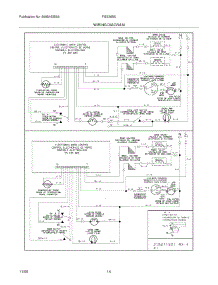 12 - Wiring Diagram parts for Frigidaire Range FGS365ESA from AppliancePartsPros.com