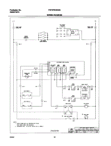 12 - Wiring Diagram parts for Frigidaire Range FGF376CXASA from AppliancePartsPros.com
