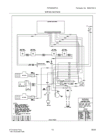 13 - Wiring Diagram parts for Frigidaire Range FGF380MXFCA from AppliancePartsPros.com