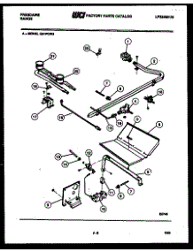 06 - Burner, Manifold And Gas Control parts for Frigidaire Range G21PCW3 from AppliancePartsPros.com