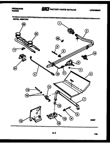 05 - Burner, Manifold And Gas Control parts for Frigidaire Range G30PCW3 from AppliancePartsPros.com