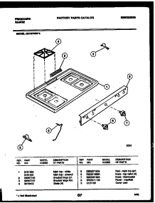 03 - Cooktop Parts parts for Frigidaire Range G31BPNL4 from AppliancePartsPros.com