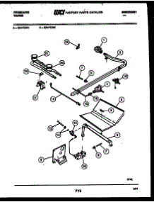 04 - Burner, Manifold And Gas Control parts for Frigidaire Range G21PCW4 from AppliancePartsPros.com