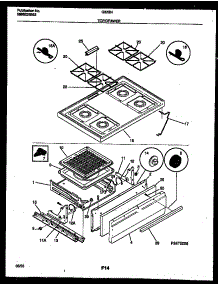 05 - Cooktop And Broiler Drawer Parts parts for Frigidaire Range G32BNL5 from AppliancePartsPros.com
