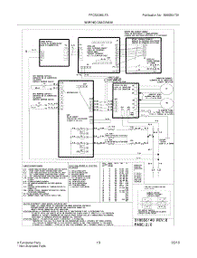 11 - Wiring Diagram parts for Frigidaire Range FPCS3085LFA from AppliancePartsPros.com