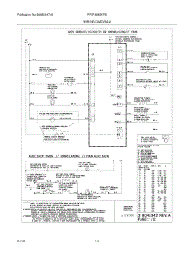 12 - Wiring Diagram parts for Frigidaire Range FPEF4085KFB from AppliancePartsPros.com