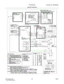 11 - Wiring Diagram parts for Frigidaire Range FPCS3085LFB from AppliancePartsPros.com