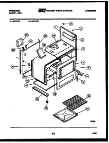 05 - Body Parts parts for Frigidaire Range G21CW3 from AppliancePartsPros.com