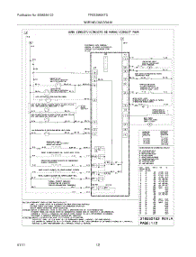 10 - Wiring Diagram parts for Frigidaire Range FPES3085KFD from AppliancePartsPros.com