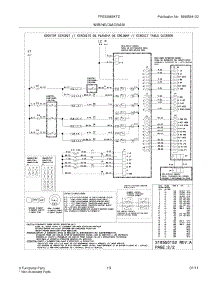11 - Wiring Diagram parts for Frigidaire Range FPES3085KFD from AppliancePartsPros.com