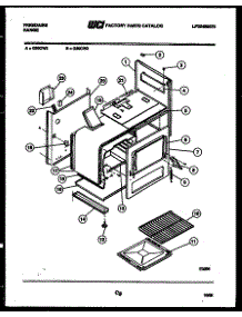 04 - Body Parts parts for Frigidaire Range G30CL3 from AppliancePartsPros.com
