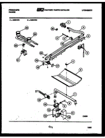 05 - Burner, Manifold And Gas Control parts for Frigidaire Range G30CL3 from AppliancePartsPros.com