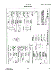 15 - Wiring Diagram parts for Frigidaire Range FPDF4085KFB from AppliancePartsPros.com