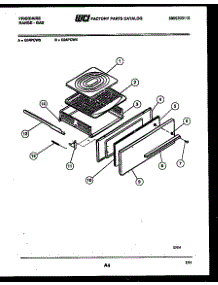 04 - Broiler Drawer Parts parts for Frigidaire Range G24PCW3 from AppliancePartsPros.com