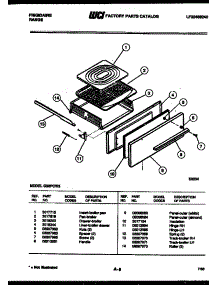 06 - Broiler Drawer Parts parts for Frigidaire Range G30PCL3 from AppliancePartsPros.com
