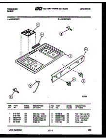 03 - Cooktop Parts parts for Frigidaire Range G31BPNL1 from AppliancePartsPros.com
