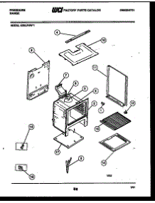 07 - Body Parts parts for Frigidaire Range G30LPNL1 from AppliancePartsPros.com