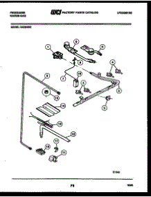 06 - Burner, Manifold And Gas Control parts for Frigidaire Range G32BNL2 from AppliancePartsPros.com