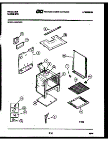 07 - Body Parts parts for Frigidaire Range G32BNL2 from AppliancePartsPros.com