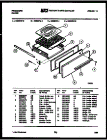 05 - Broiler Drawer Parts parts for Frigidaire Range G32BCL5 from AppliancePartsPros.com