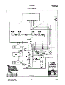 13 - Wiring Diagram parts for Frigidaire Range GLGF366ASC from AppliancePartsPros.com