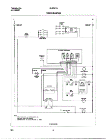 12 - Wiring Diagram parts for Frigidaire Range GLGF377ABD from AppliancePartsPros.com