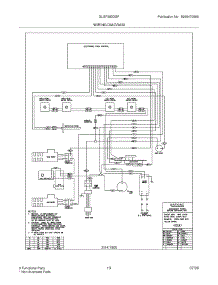 13 - Wiring Diagram parts for Frigidaire Range GLGF382DSF from AppliancePartsPros.com
