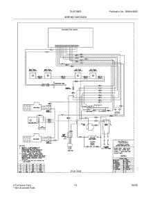 15 - Wiring Diagram parts for Frigidaire Range GLGF388DSE from AppliancePartsPros.com