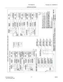 15 - Wiring Diagram parts for Frigidaire Range FPDF4085KFA from AppliancePartsPros.com