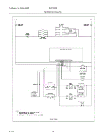 14 - Wiring Schematic parts for Frigidaire Range GLGF388DSC from AppliancePartsPros.com