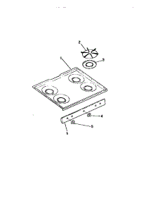 11 - Cook Top, Knobs parts for Frigidaire Range G24PCL0 from AppliancePartsPros.com
