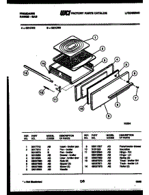 06 - Broiler Drawer Parts parts for Frigidaire Range G21CW2 from AppliancePartsPros.com