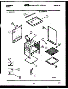 07 - Body Parts parts for Frigidaire Range G31BPNL2 from AppliancePartsPros.com