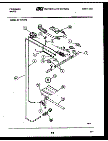 06 - Burner, Manifold And Gas Control parts for Frigidaire Range G31BPNW3 from AppliancePartsPros.com